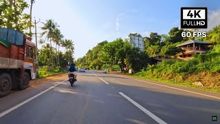 State Highway 8 Kerala India 🔥 Main Eastern Highway 🔥 Punalur  Pathanapuram Route 🔥 4K 60 FPS [upl. by Prisca]