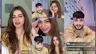 WALIULLAH FUNNY TIKTOK VIDEO LIVE teena [upl. by Abran536]