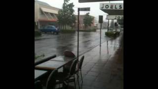 Toowoomba Flood  Margaret Street abandoned 11 January 2011 [upl. by Nonnaer]