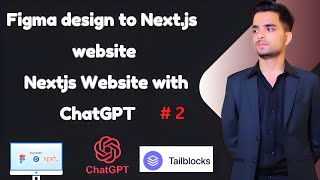 FASTEST Way to Convert Figma Designs to Nextjs Website with ChatGPT  Figma to Nextjs part 2 [upl. by Aiem625]