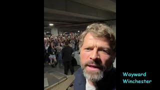 Massive Tornado Hits Area By Misha Collins amp Supernatural Fans amp Cast In Nashville SPNNASH 2023 [upl. by Algie131]