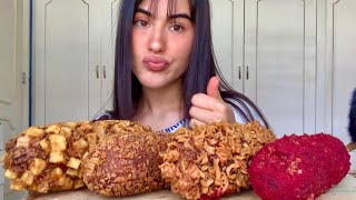 COMIENDO BANDERILLAS COREANAS ASMR p [upl. by Refennej]