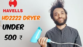 Havells HD2222 Full Review  Best Hair Dryer with 3 Temperature Settings [upl. by Einaffets]