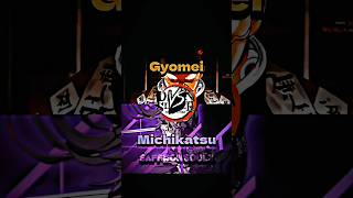 Gyomei Himejima VS Michikatsu Tsugikuni  Demon Slayer shorts [upl. by Kent176]