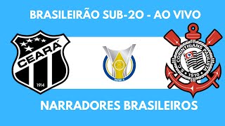 CEARÁ x CORINTHIANS l Campeonato Brasileiro Sub20 l 22032023 [upl. by Anomar]