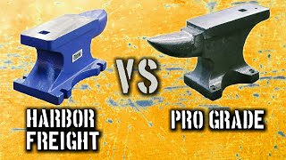 55 lb Harbor Freight Anvil VS 55 lb Pro Grade Anvil Which One Should You Buy [upl. by Lottie826]