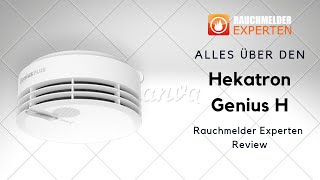 Genius H von Hekatron  Rauchmelder Info [upl. by Erdnua]