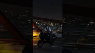 Low gravity  bridge  STUNT JUMPS in GTA ONLINE shorts gtavonline gtaonline [upl. by Noloc]