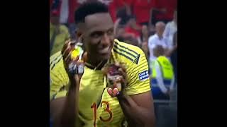 Yerry Mina 🤡🤡 football editing edit soccerteam chile heart [upl. by Icak]