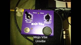 Vibratone vs Univibe [upl. by Hauhsoj]