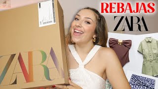 🔥 SUPER HAUL ZARA REBAJAS 🛍️ Prendas de verano  complementos [upl. by Stanford]