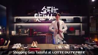 LOTTE DUTY FREE LDF 냠YUM Campaign with Lee Jongsuk  City Stores ver ENG [upl. by Attelra280]