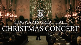 Hogwarts Christmas Concert – Relaxing choir amp holiday ambience 🔔🎄🕯️ 해리포터 크리스마스 [upl. by Bonnette561]