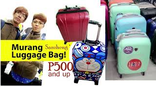 Murang Luggage Bags [upl. by Stinky701]