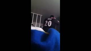 Baltimore Ravens Fan Reacts To The Missed GameTying Kick By Billy Cundiff [upl. by Einaej498]