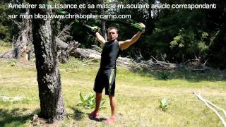 circuit puissance et masse musculaire par christophe carrio [upl. by Ibob]