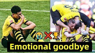 Jude Bellingham emotional goodbye to Dortmund after losing Bundesliga title to Bayern Munich [upl. by Normie]