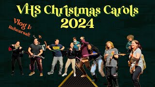 ✨Starkids VHS Christmas Carols 2024✨ Vlog 1 Rehearsal [upl. by Erised]