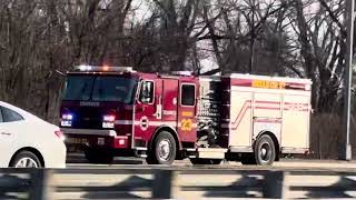 Teaneck FD Fire Truck Responding in Leonia NJ [upl. by Rosabelle]