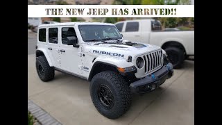 2022 Jeep Wrangler Rubicon 4xe on 35s  NO LIFT NEEDED [upl. by Ynney824]