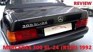 Mercedes 300 SL 24v R129 2p 1992 Unidad de serie y bajo kilometraje [upl. by Catina249]