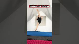 Tornado Kick Tutorial shorts martialarts [upl. by Etteve]