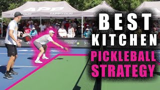 Winning Pickleball Strategies Mastering the Kitchen Line 🏆 [upl. by Yevad718]