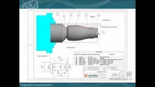 Programação CNC para Torneamento  Aula 1 [upl. by Aliled]