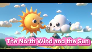 🌞【The North Wind and the Sun】Aesops FablesChildrens StoriesBedtime StoriesWant to compete [upl. by Suivatna]