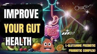 Best Prebiotic and Probiotic Complex with Lglutamine for Gut Health amp Regularity🦠  Dr Ryan Goodkin [upl. by Mitzl]