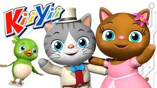 Mr Cat  Nursery Rhymes  By KiiYii  ABCs and 123s [upl. by Millman351]