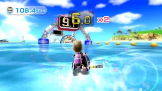 Lets Play Wii Sports Resort  Ep15  Power Crusing  Beach [upl. by Enerol289]