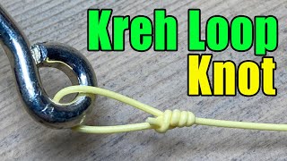 Kreh Loop Knot Tying Instructions  Fishing Knots [upl. by Seve]