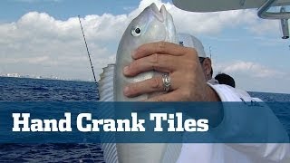 Gray Tilefish Deep Drop Tackle Techniques  Florida Sport Fishing TV [upl. by Aicirtak]