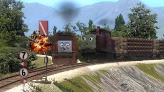 Accidents will happen derail valley edition [upl. by Enaitsirk]