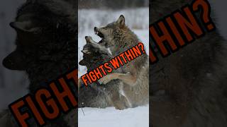 Do wolves fight in their pack shorts viralvideo fyp subscribe like trending foryou new [upl. by Okeim]