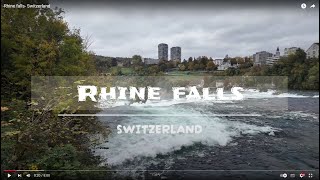 Rhine falls Switzerland [upl. by Reniti768]