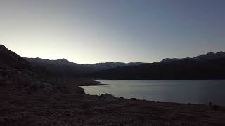 Timelapse atardecer Laguna Negra Cajón del Maipo  090124 [upl. by Lled]