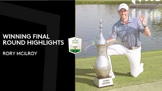 Rory McIlroy Winning Highlights  2023 Hero Dubai Desert Classic [upl. by Sutphin]