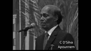 Konkani Classic Apounnem by Legendary C Dsilva Man Of Thousand Faces [upl. by Hussar223]