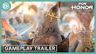 For Honor  Varangian Guard Hero Gameplay Trailer [upl. by Letsou]