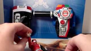 Power Rangers SPD Delta Morpher and Red Ranger Battlizer Review [upl. by Delp418]