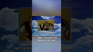 1984  Thundarr the Barbarian Bumper  theVHSfiles [upl. by Neevan]