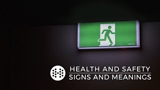 Health and safety signs and meanings [upl. by Munson111]