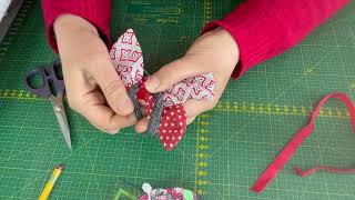 🌹 decorazione per mille utilizzi facile da fare senza cucire  FARFALLA  Tutorial susi 928 [upl. by Stacee]