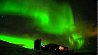 Amazing Aurora Over Sweden  TimeLapsed [upl. by Llener]