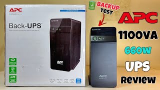 APC 1100VA UPS Unboxing amp Review  APC Back UPS 1100VA 660W  APC Back UPS BX1100C  APC 1100VA 660W [upl. by Ennovahc]