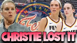 🚨 Fever Coach Christie Sides EXPLODED On Everyone After Losing To The Connecticut Sun ‼️ [upl. by Nosyerg425]