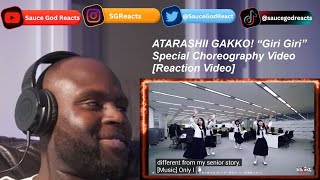 ATARASHII GAKKO “Giri Giri” Special Choreography Video  REACTION [upl. by Yaluz]