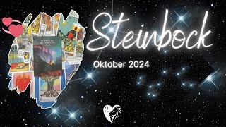 Steinbock♑Oktober 2024  der große Wandel steht bevor  Löwenherz OrakelTarotHoroskopLenormand❤️ [upl. by Nylasej]